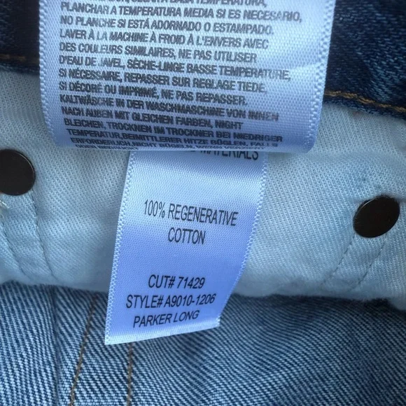 Agolde Classic Blue Jean Shorts